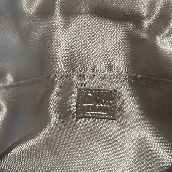 Dior Parfums Silver Satin Mini Pouch - Picture 5 of 9